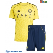 Fotballdrakt Barn Al-Nassr Cristiano Ronaldo #7 Hjemmedraktsett 2025-26 Kortermet (+ Korte bukser)